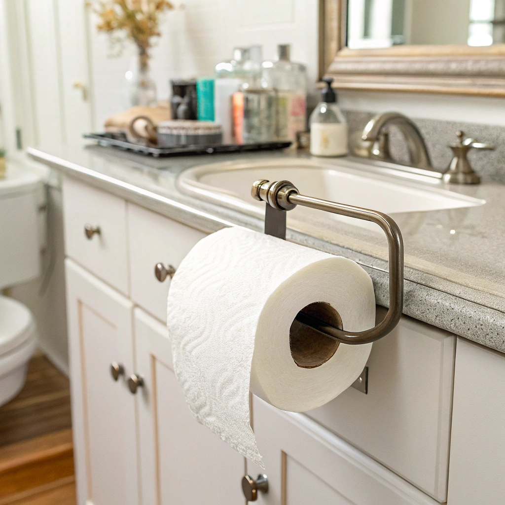 black leather office chair