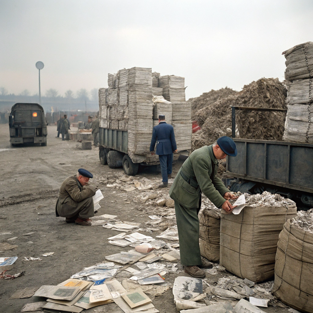 blue leather minimalist backpack